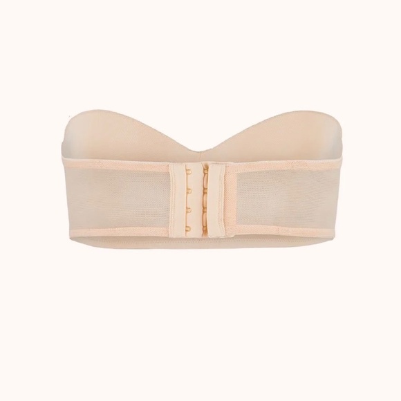 LIVELY The No-Wire Strapless Toasted Almond Strapless Bra - Picture 15 of 16